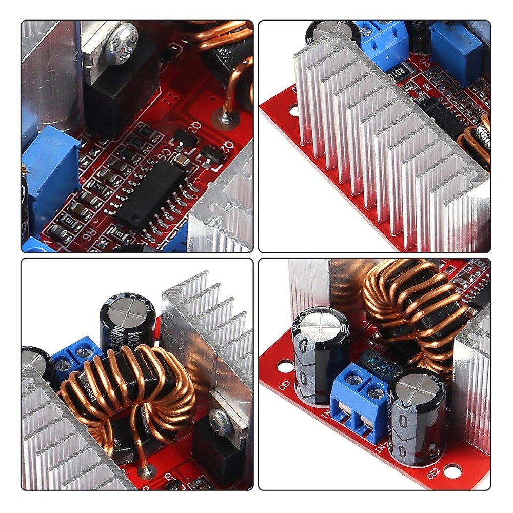2Pack 400W 15A DC-DC Step Up Boost Voltage Converter Power Supply Module Drive