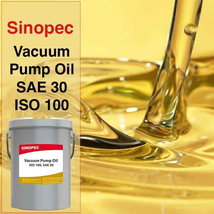 Vacuum Pump Oil High-Performance ISO 100 SAE 30 5 Gallon Pail (18L – 4.75 GAL)
