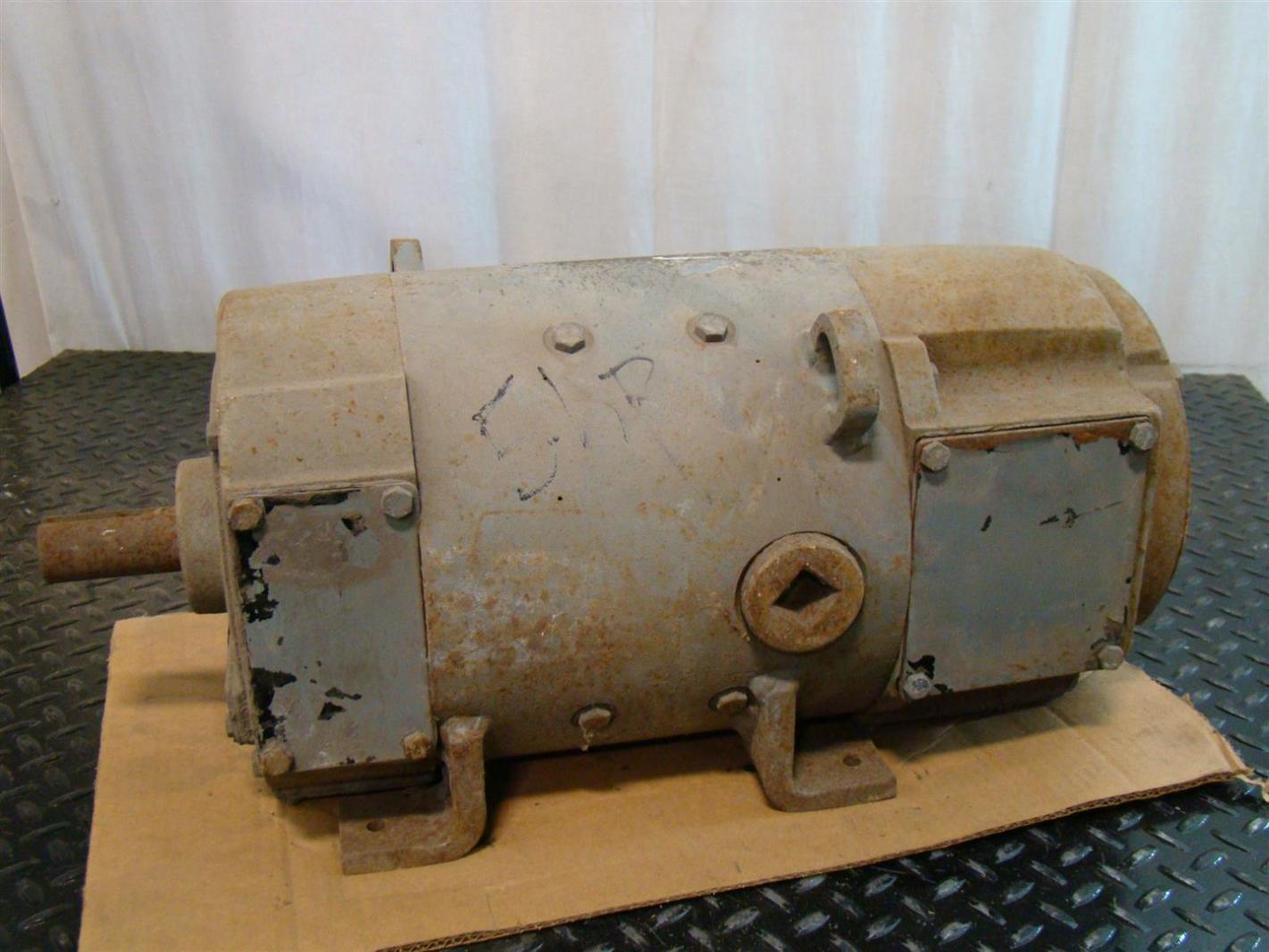 GE Motors Kinamatic 5hp 1750Rpm 18.5amps 240V DC CD132NA012B002