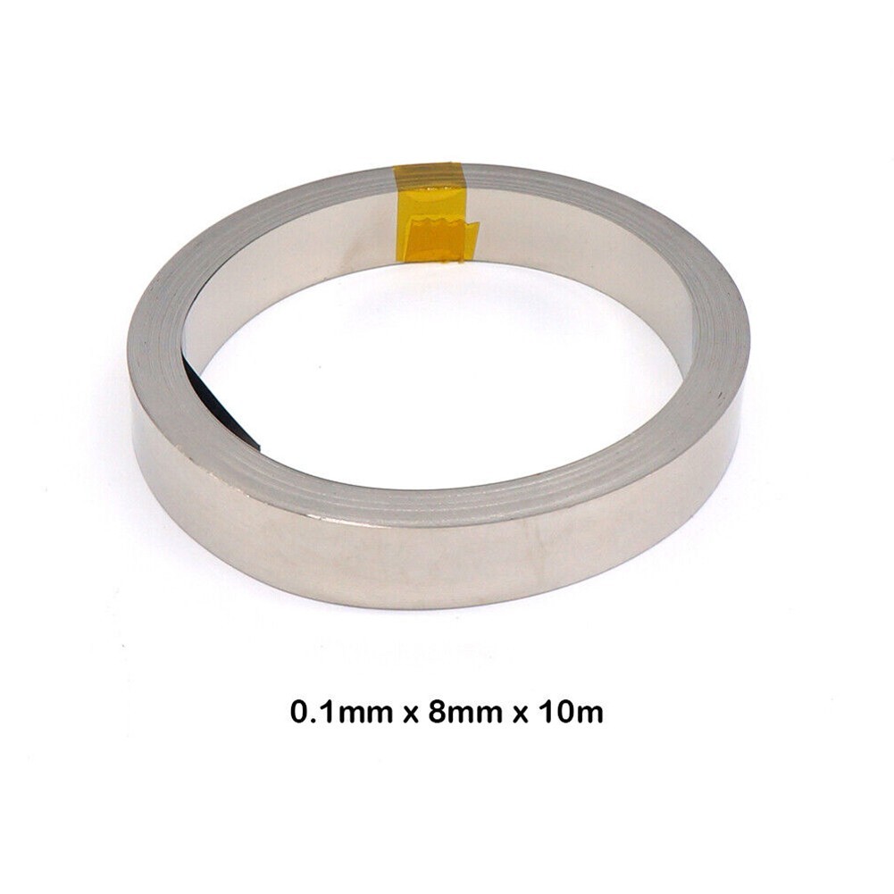 Nickel-plated Tape Plated Strip Nickel Plated Silver Strip 0.1/0.15/0.2mm