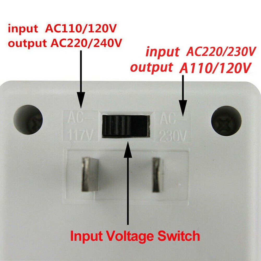 Power Converter Transformers 110V 120V To 220V 55Hz–60Hz AC117V-AC230V