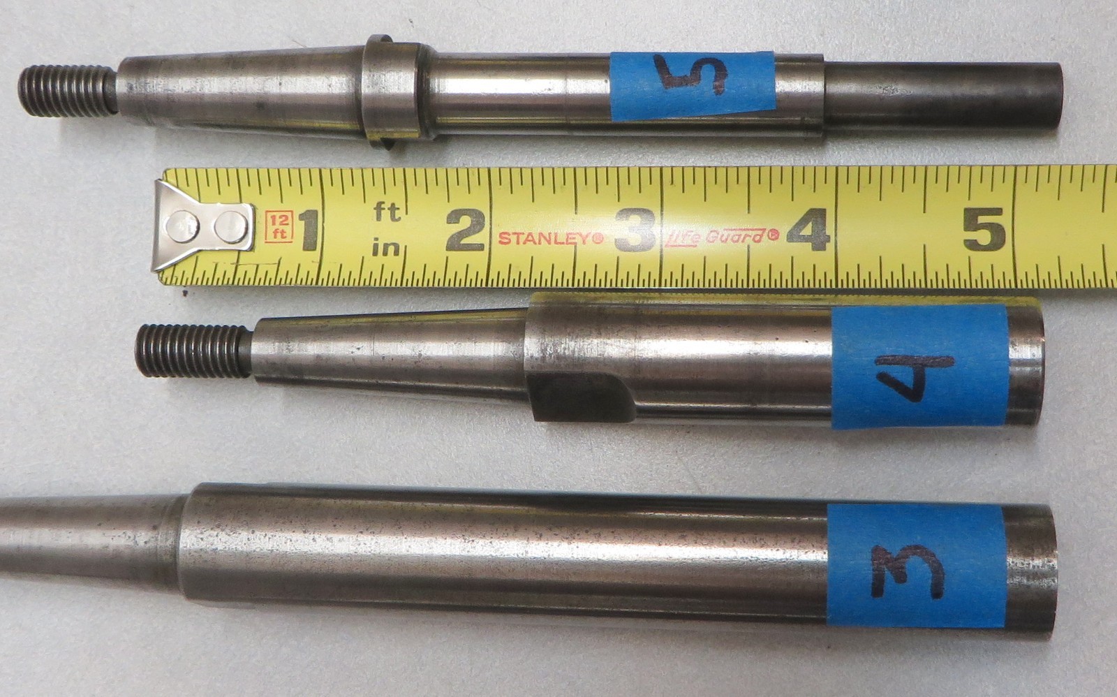 O.D. / I. D. GRINDER ARBORS (7 USED ARBORS) BEING SOLD AS IS. UNKNOW MANUFACTURE