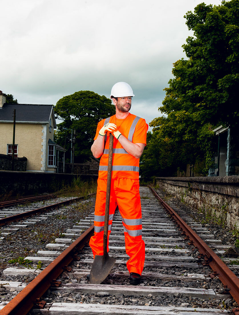 Portwest C470 Hi-Vis Reflective Two Band & Brace Lightweight Cooling Vest ANSI