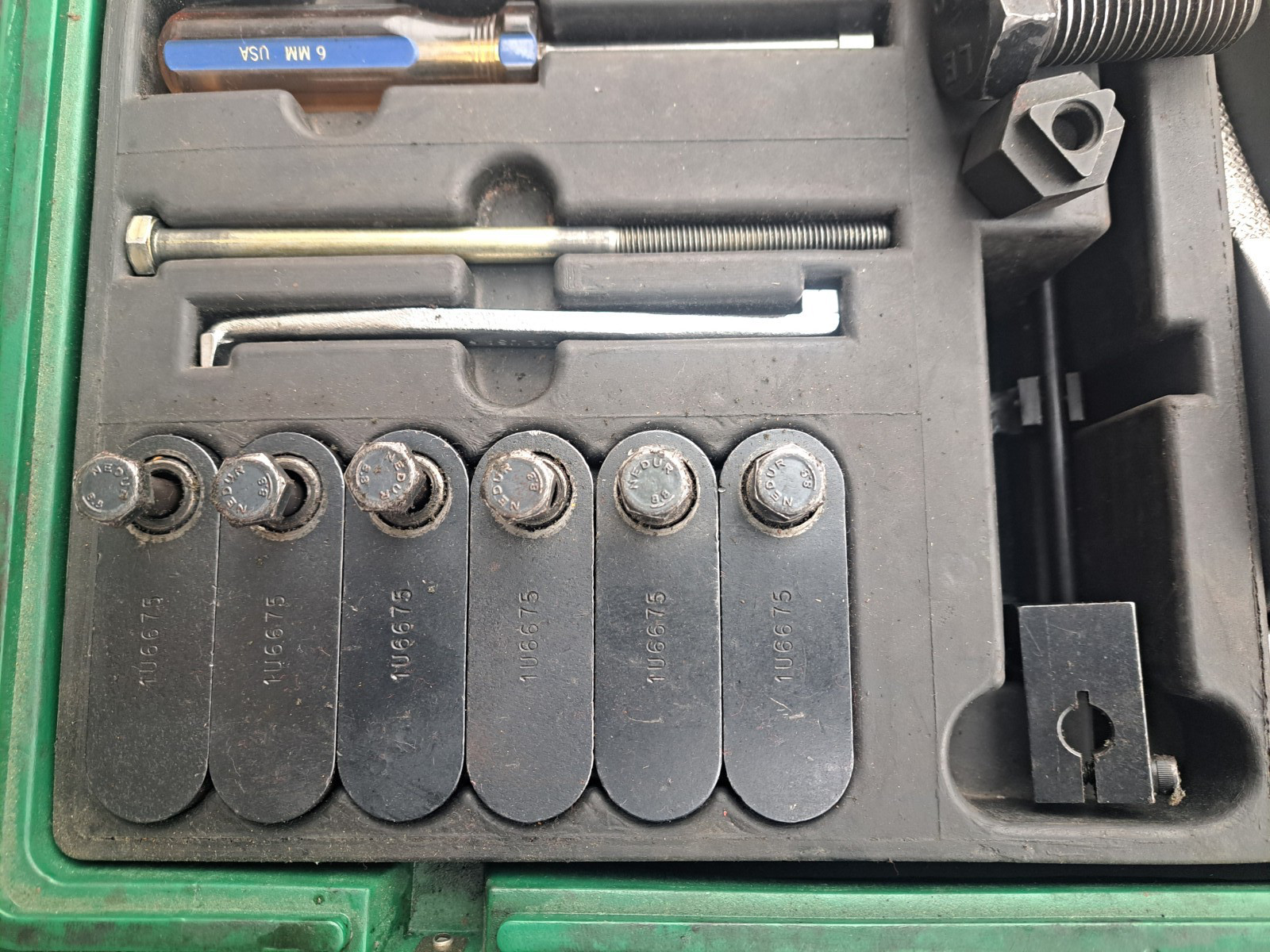 Caterpillar Cat U-6680 Fuel System & Valve Setting Tool Kit Tune Up 3116