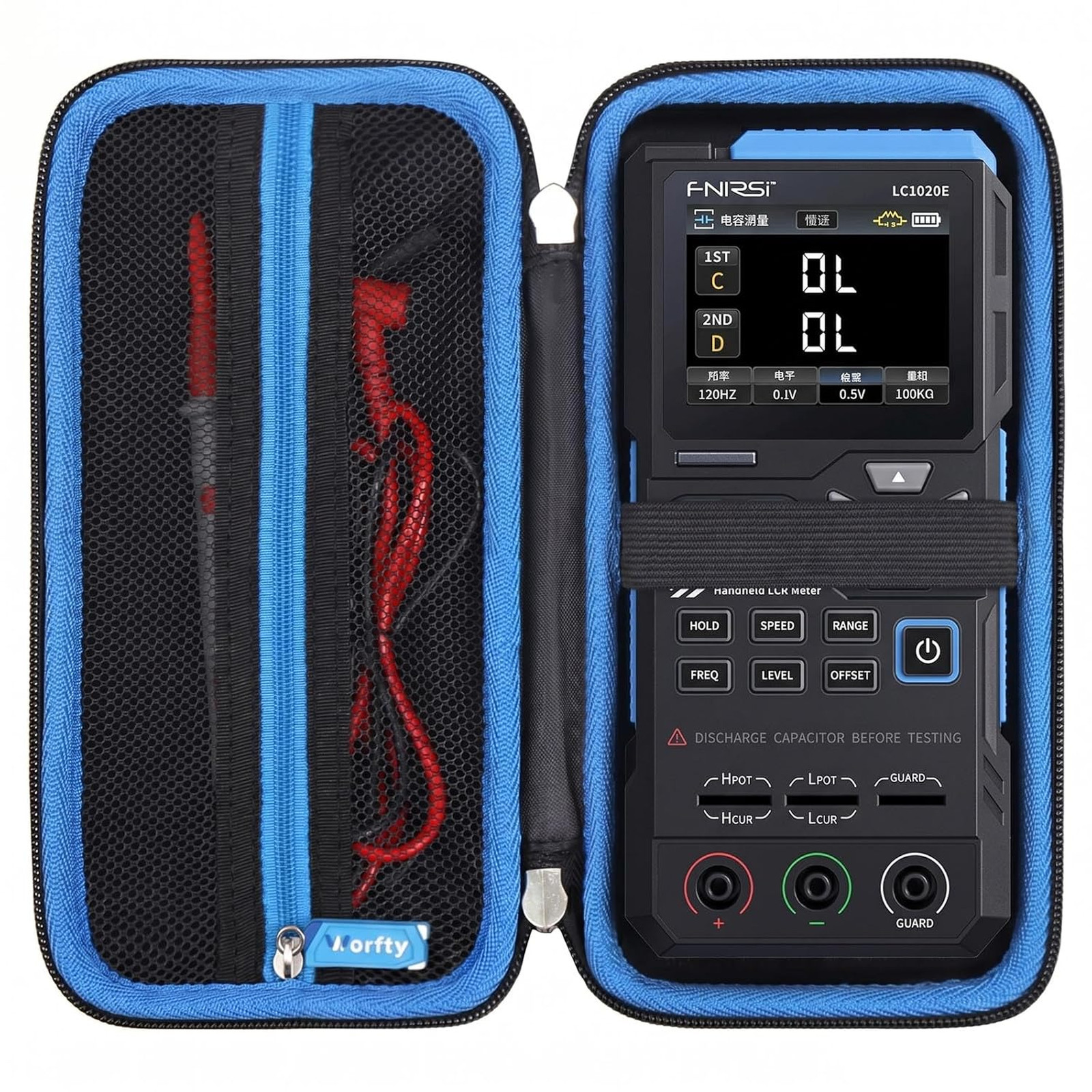 Case for FNIRSI LC1020E 100kHz LCR Meter 19999 Counts Resistor Inductor