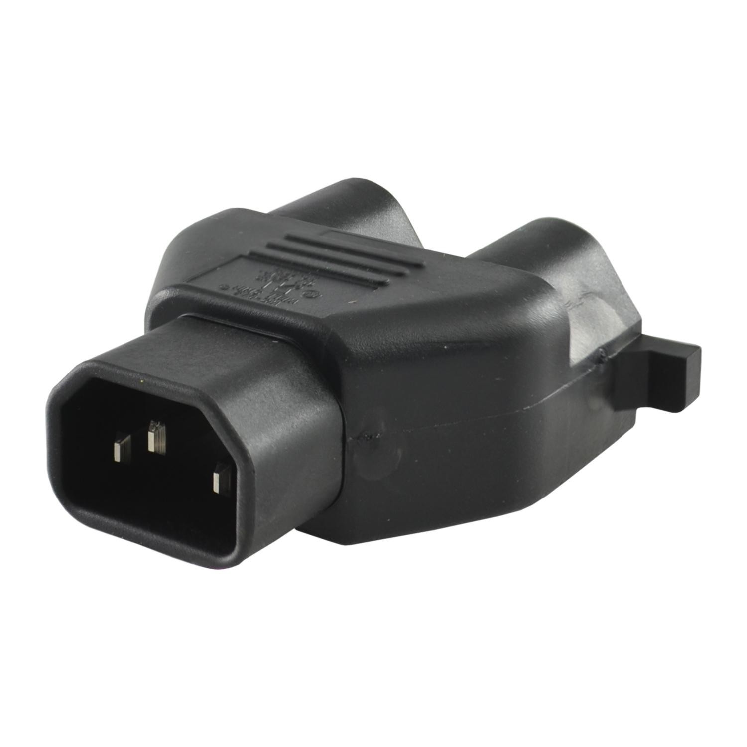 Conntek 30101 C14 to (2)5-15R Power Tap