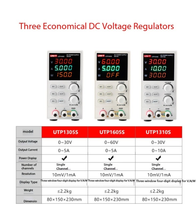 High Precision DC Power Supply – Adjustable Voltage for Laptop Repair & Testing