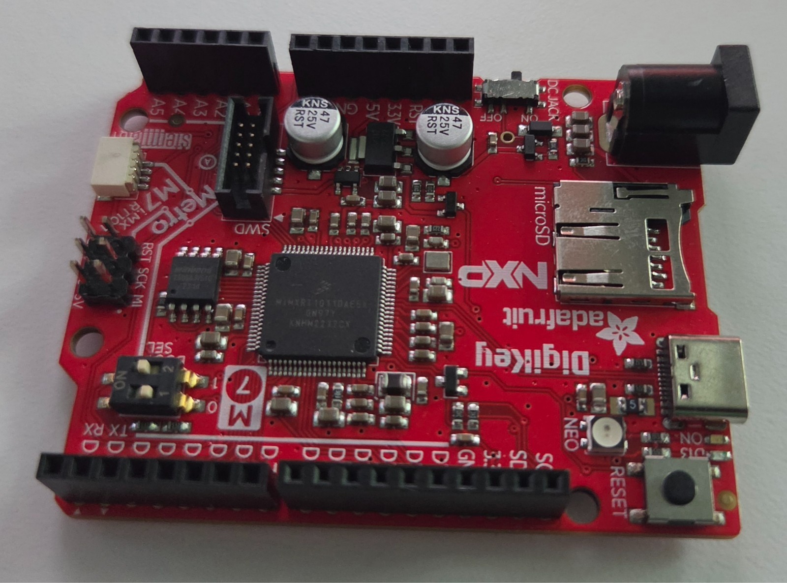 Adafruit Metro M7 MicroSD NXP i.MX RT1011 5600 Development Kit, FREE SHIP