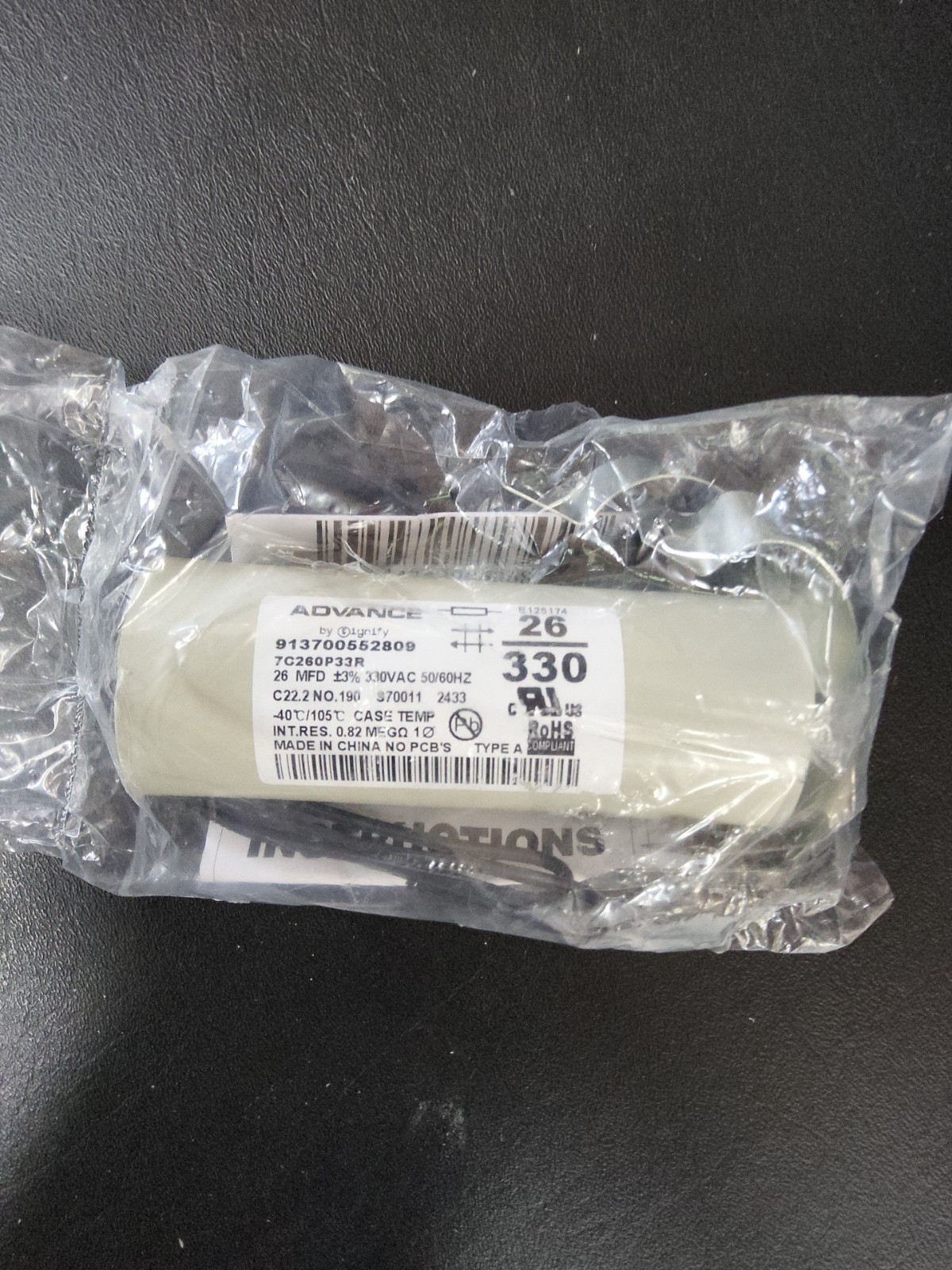 Advance 71A6052-A 400W Metal Halide Magnetic Ballast – Genuine OEM. SB4