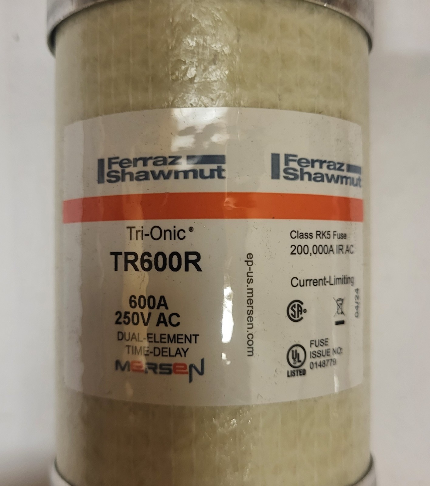 New Mersen TR600R 600 Amp 250 Volt Dual Element Class RK5 Fuse Free Shipp