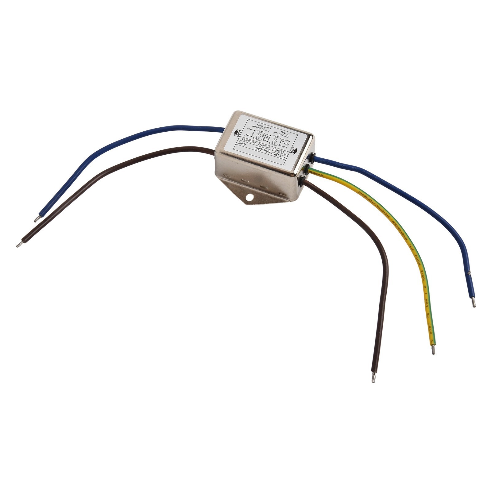 AC Power Filter Line for CW1BL2 3A 6A 10A Suitable for Electronic Equipment