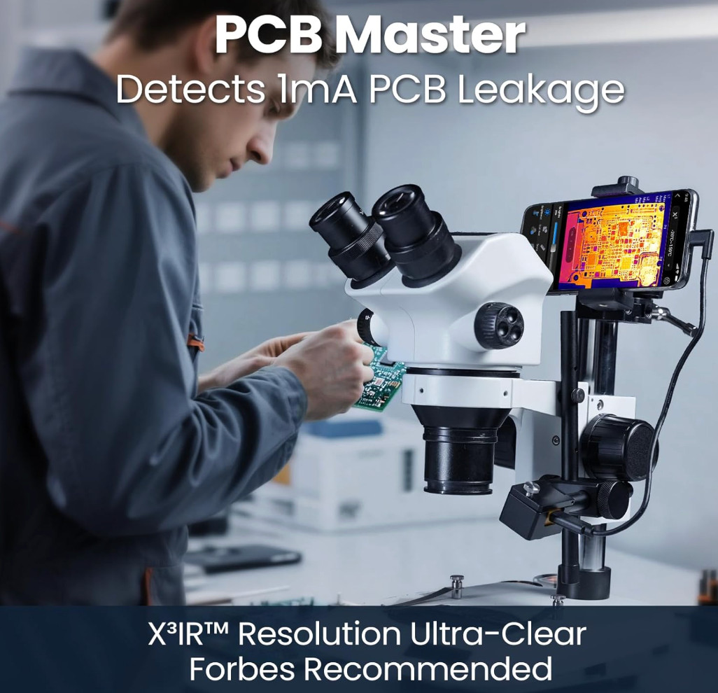 Free shipping Thermal Master P3 Thermal Imaging Camera with 512×384 X³ IR R PCB