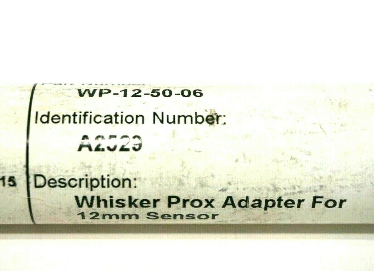 3 NEW TURCK WP-12-50-06 WHISKER PROXIMITY ADAPTER A2529 WP125006