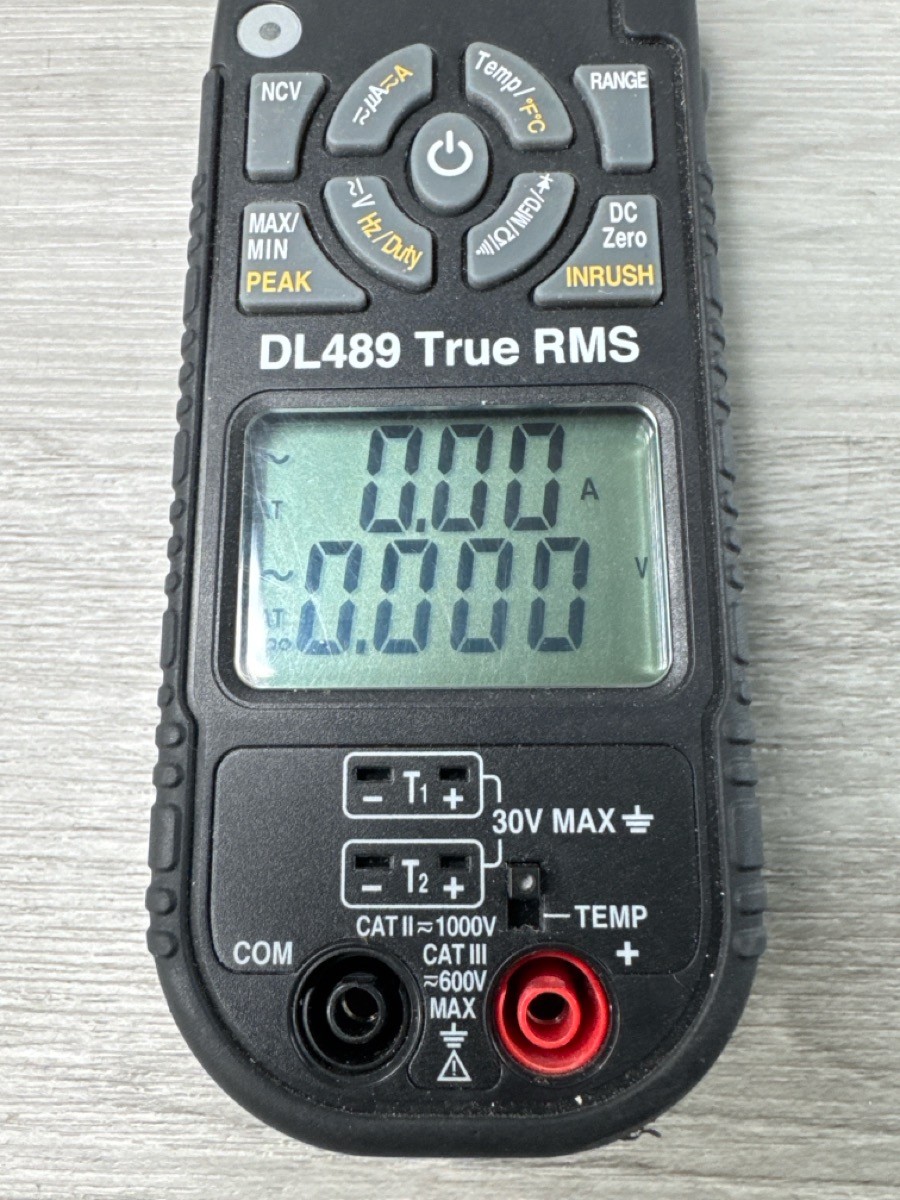 UEi Test Instruments DL489 True RMS Digital Clamp Meter 50th Anniver (A1D032711)