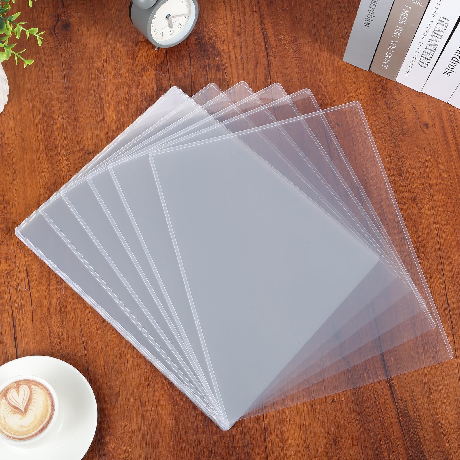 12 Pack 11×14 In Artwork Protectors Rigid Print Clear Waterproof Hard Plastic