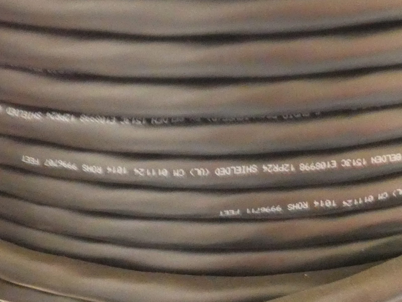Belden 1513C B59 12 Pair Flexible Audio Snake Cable 24AWG Full Length Unknown…