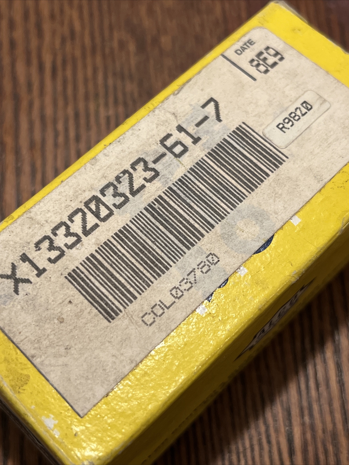 ALCO CONTROLS ELECTRIC COIL VALVE COL 03780 AMG 120V X13320323-61-7 R9820 NEW !!