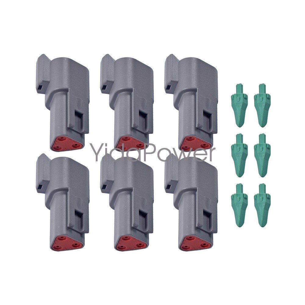 US Connector Plug KIT 1750PCS With Crimp Tool Automotive #DT-KIT3-TR