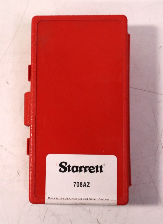 STARRETT 708AZ Dial Test Indicator,Hori,0 to 0.010 In