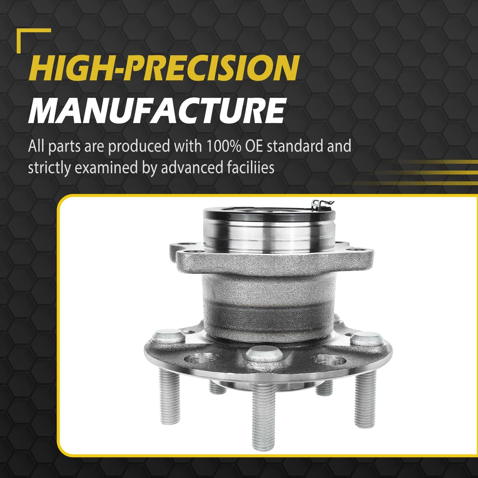 AWD Rear Wheel Bearing Hub for Jeep Compass/Patriot/Dodge Caliber 2007-2017
