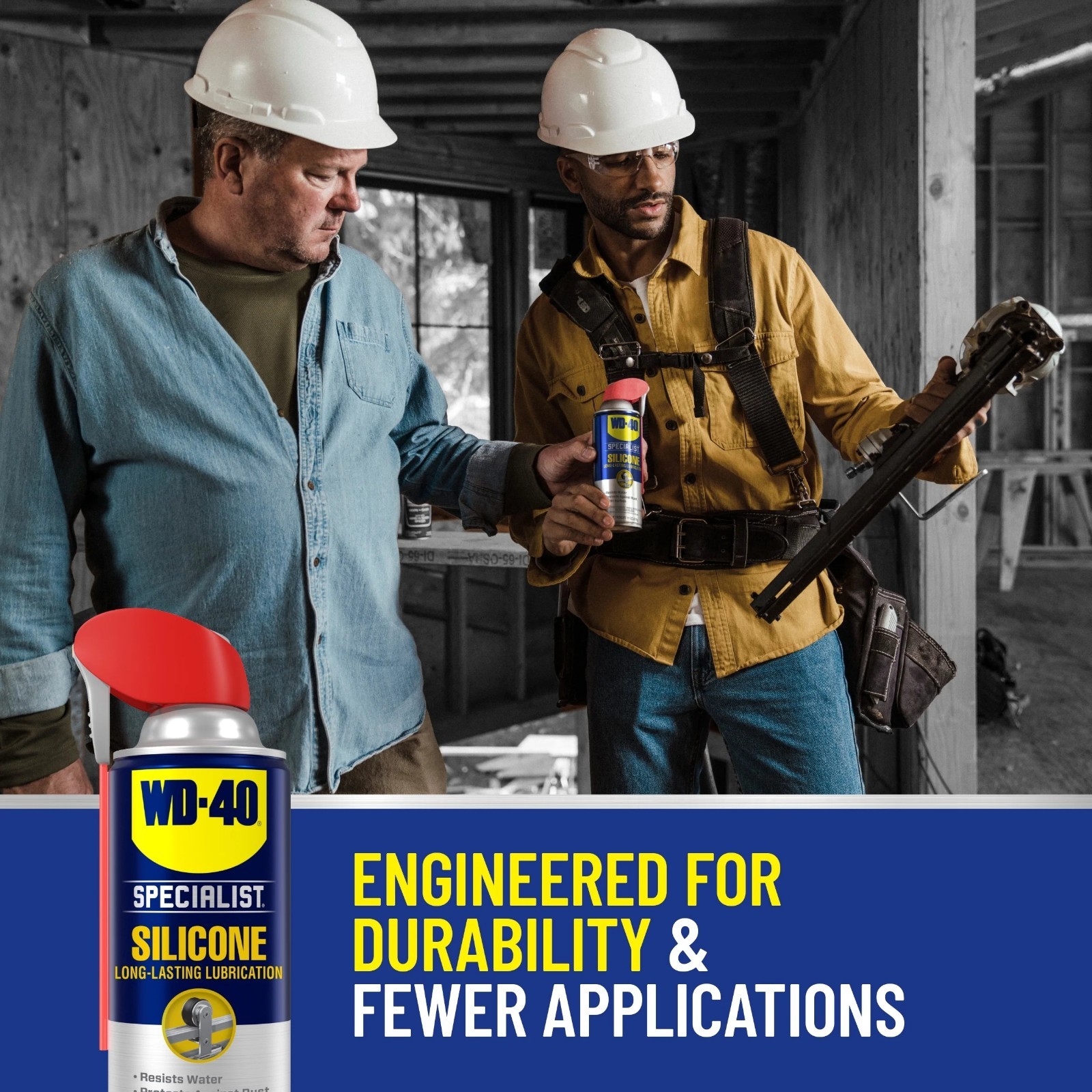 WD-40® Specialist® Water Resistant Silicone Lubricant,11 oz FREE & FAST SHIPPING