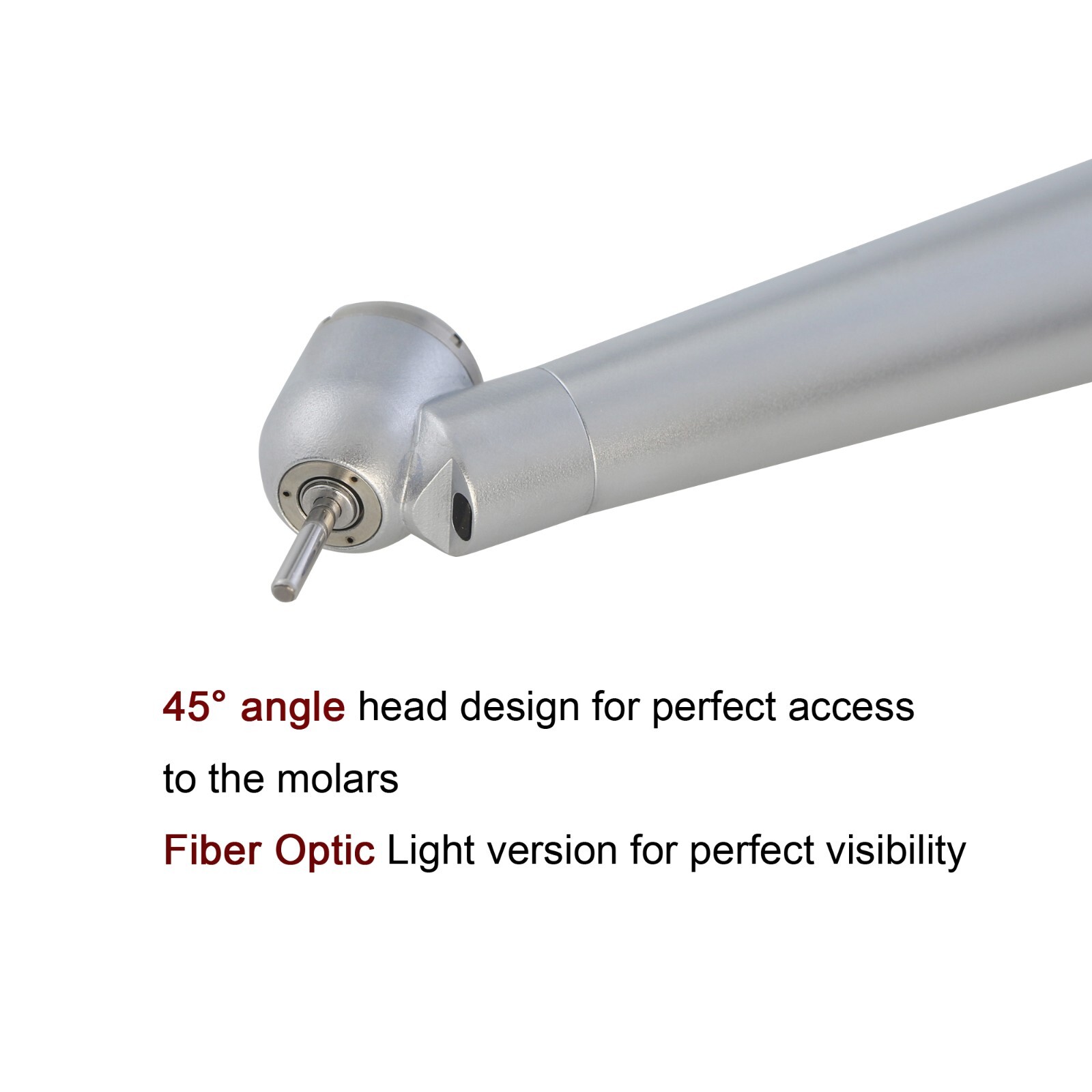 BEING Dental 45 Degree Surgical LED Handpiece High Speed KaVo NSK Coupler 6 Pin