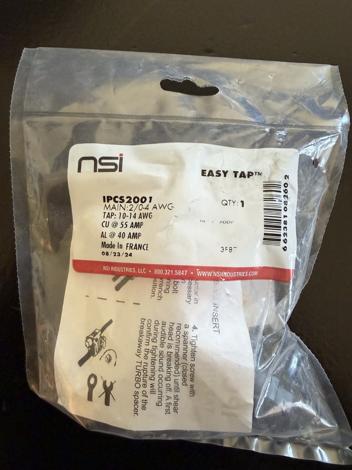 NSI IPCS2001 Insulation Piercing Connector – SHIPS FREE