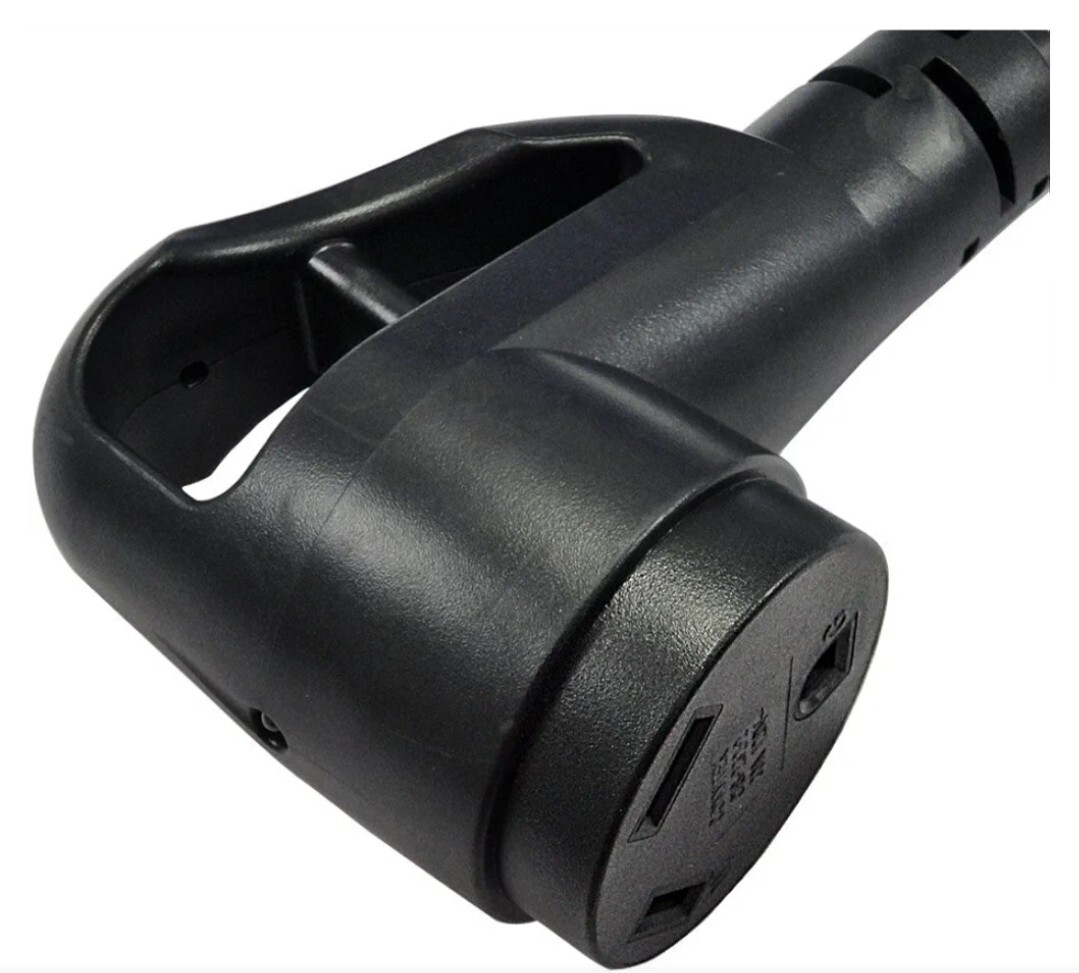Conntek PL530L1430 1.5-Feet Female Locking Adapter 125-Volt L5-30P Black – P19KF