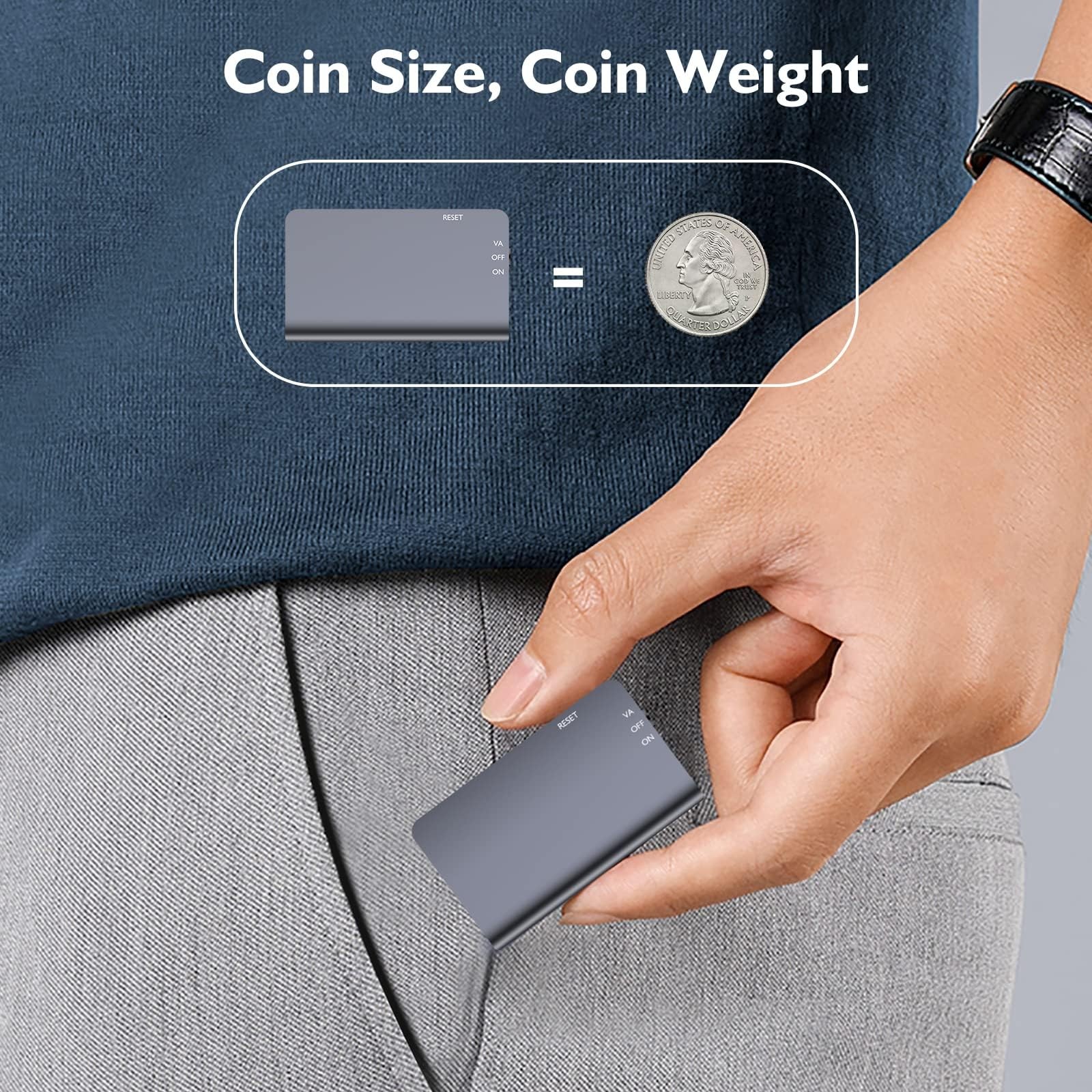 64GB Magnetic Digital Voice Recorder – 40 Hours Continuous Recording