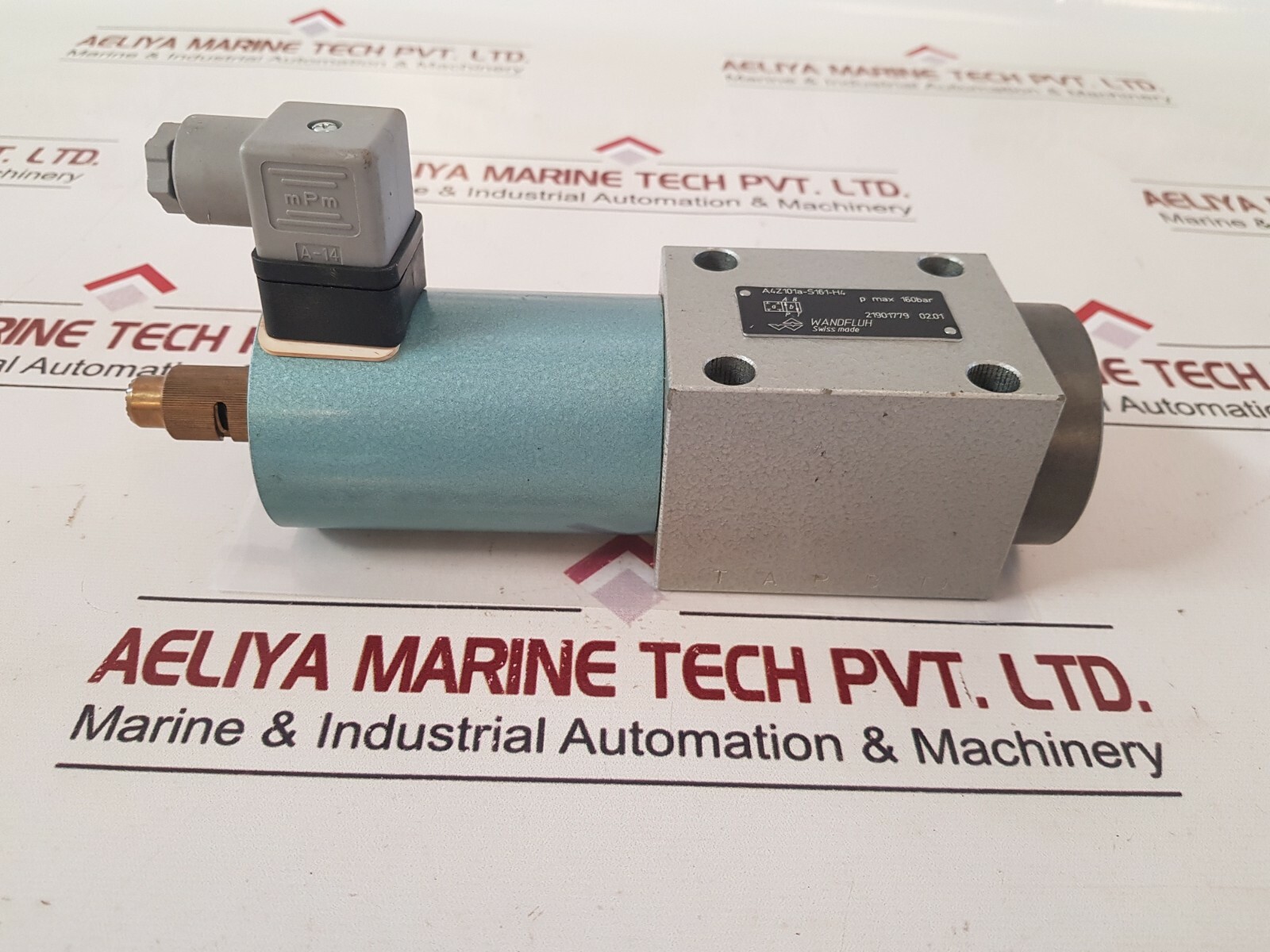 Wandfluh a4z101a-s161-h4 solenoid valve