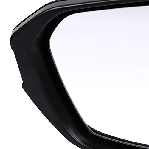 Honda Civic 16-21 Glossy Black ABS Driver Left Power 3 Pin Side Mirror