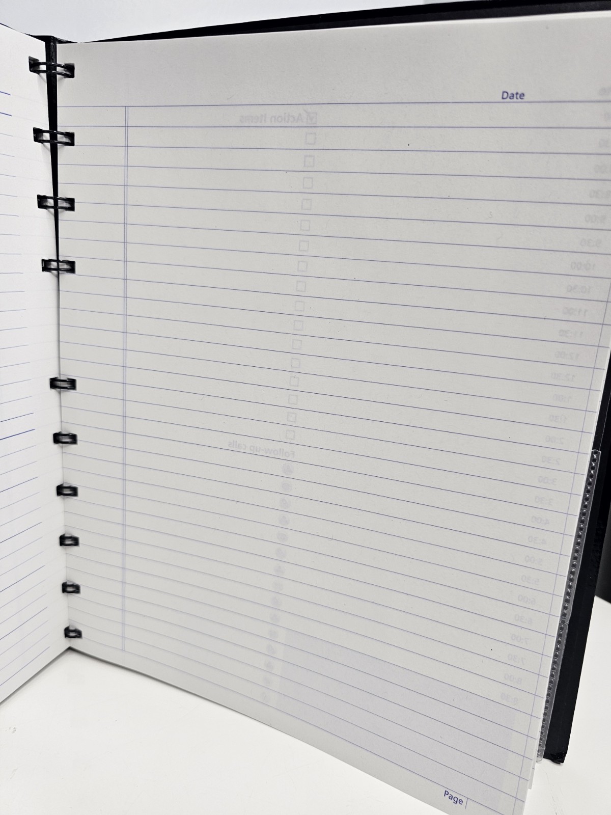 Daily Planner, Undated, Blueline NotePro, 10.75″ x 8.5″, 200 Pages
