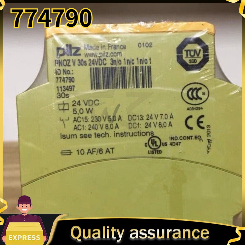 774790 1PCS NEW Pilz Safety Relay PNOZ V 30 S Original Quality Goods Fast Ship