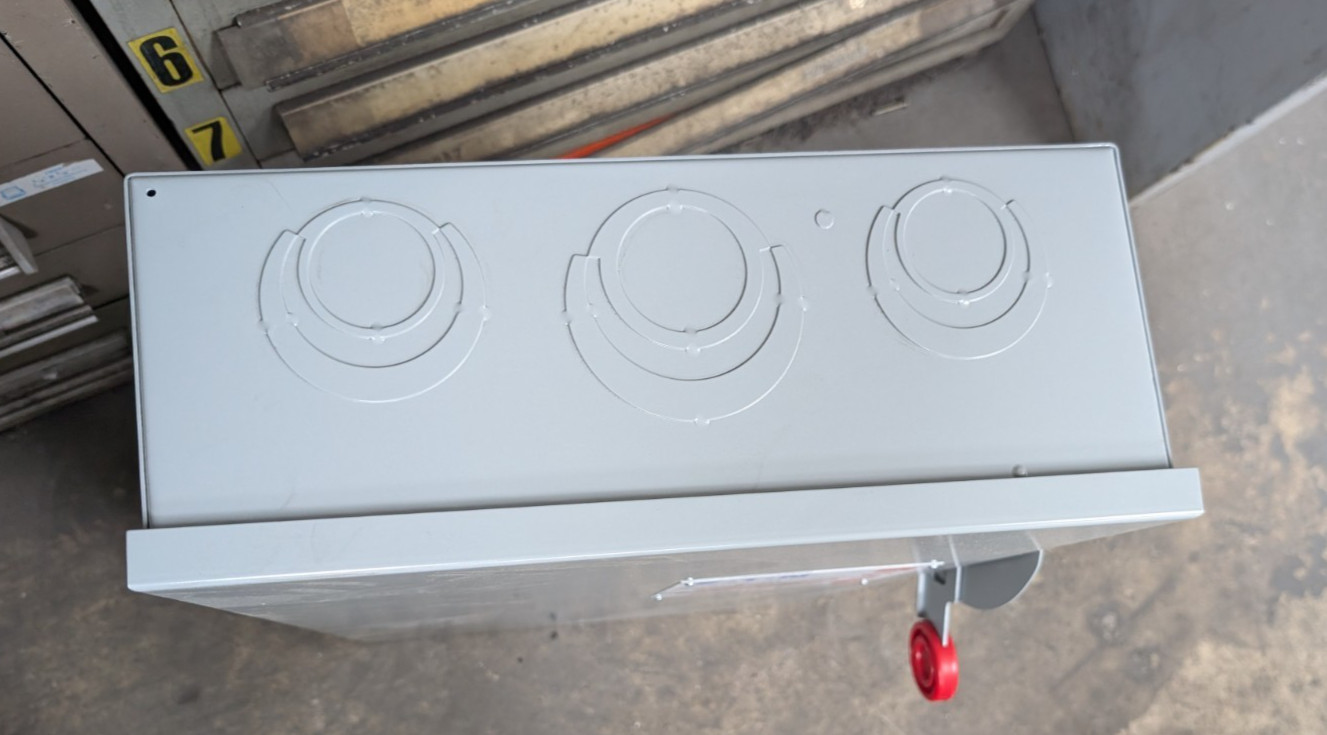 🤪 EATON 200 AMP NON FUSED SAFETY SWITCH 600 VAC 3Ø 150 HP DH364UGK
