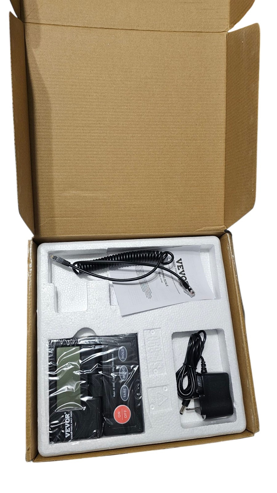 VEVOR Digital Shipping Scale 90° Foldable LCD Screen for Home and Business/NEW