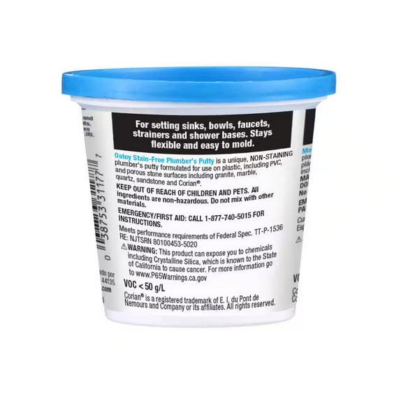 9 oz. Stain-Free Plumber’s Putty
