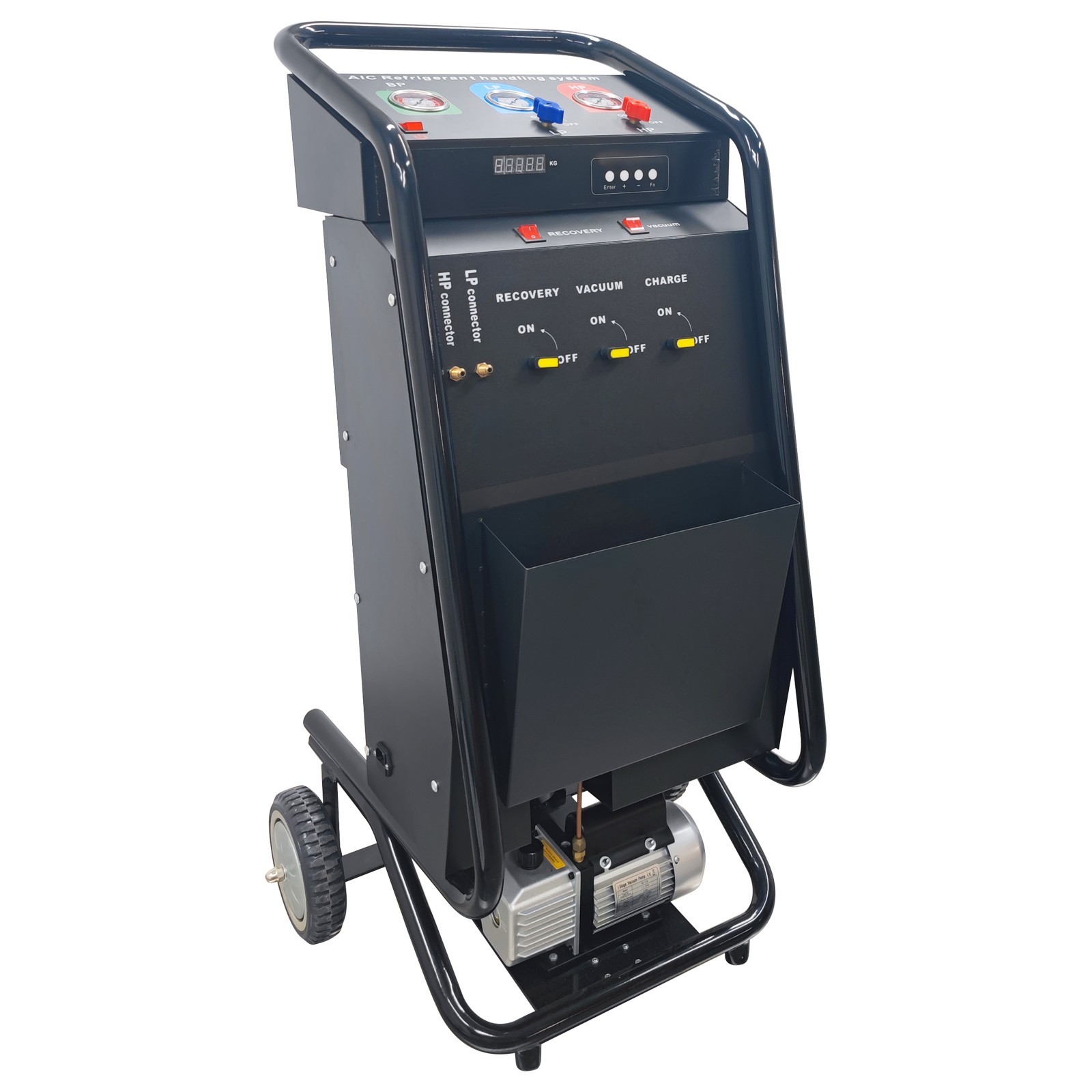 A/C Refrigerant Filler Car Air Conditioner Recovery Recycling Recharging Machine
