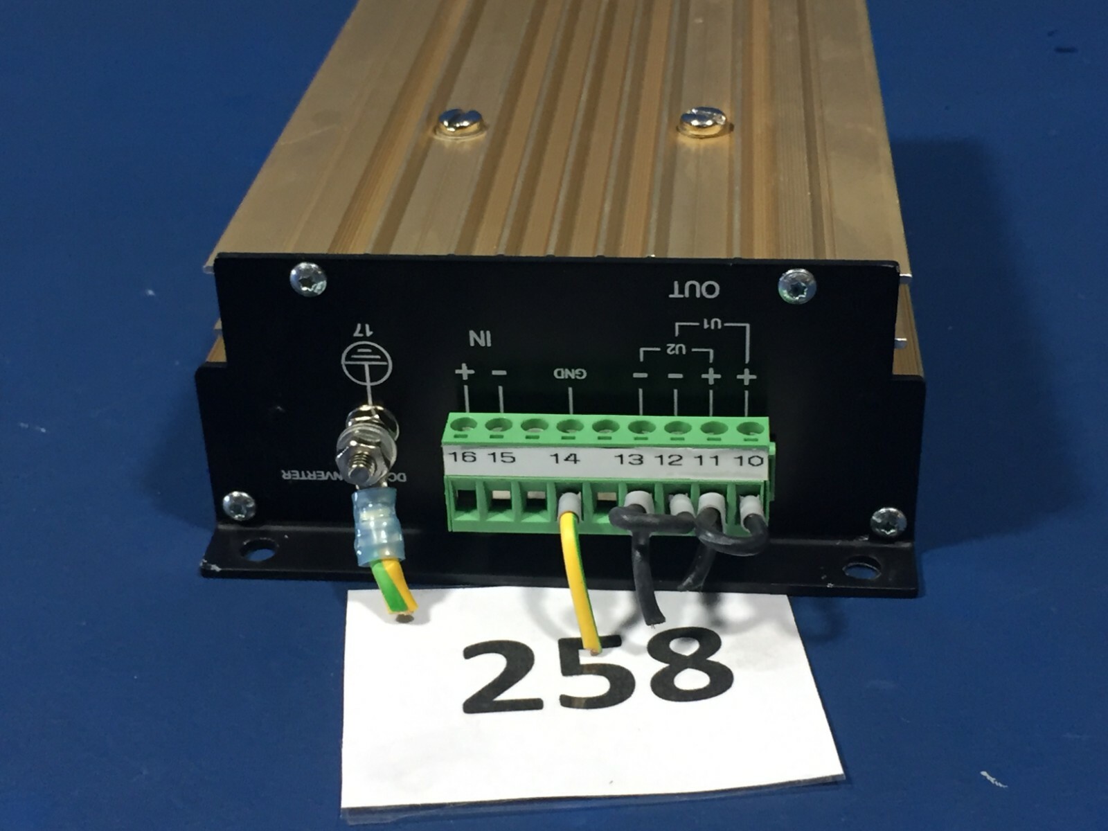 POLYAMP PM50A15-15 DC to DC Converter IN-12-24V 6.1A Range: 10-30V Out-2×12-16V