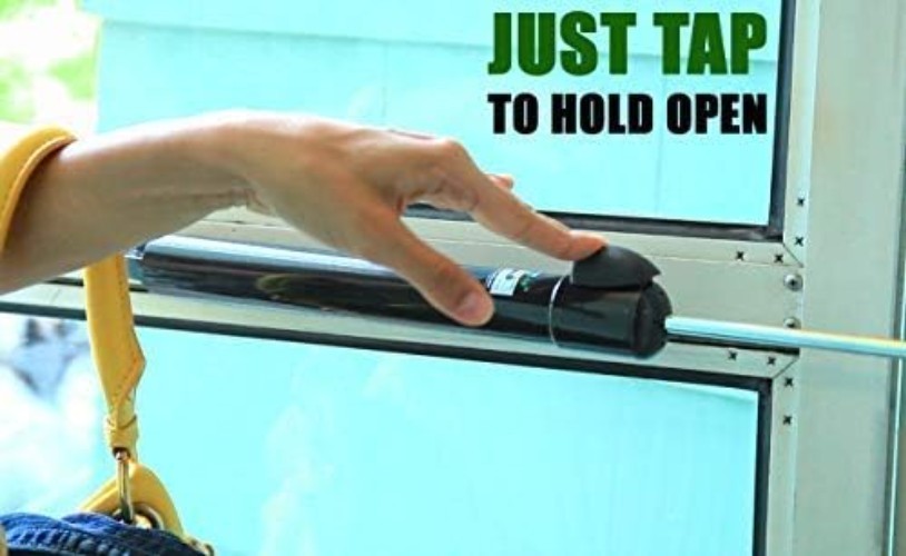 Hands-Free Touch ‘n Hold Door Closer – Heavy-Duty System for Easy Door Function