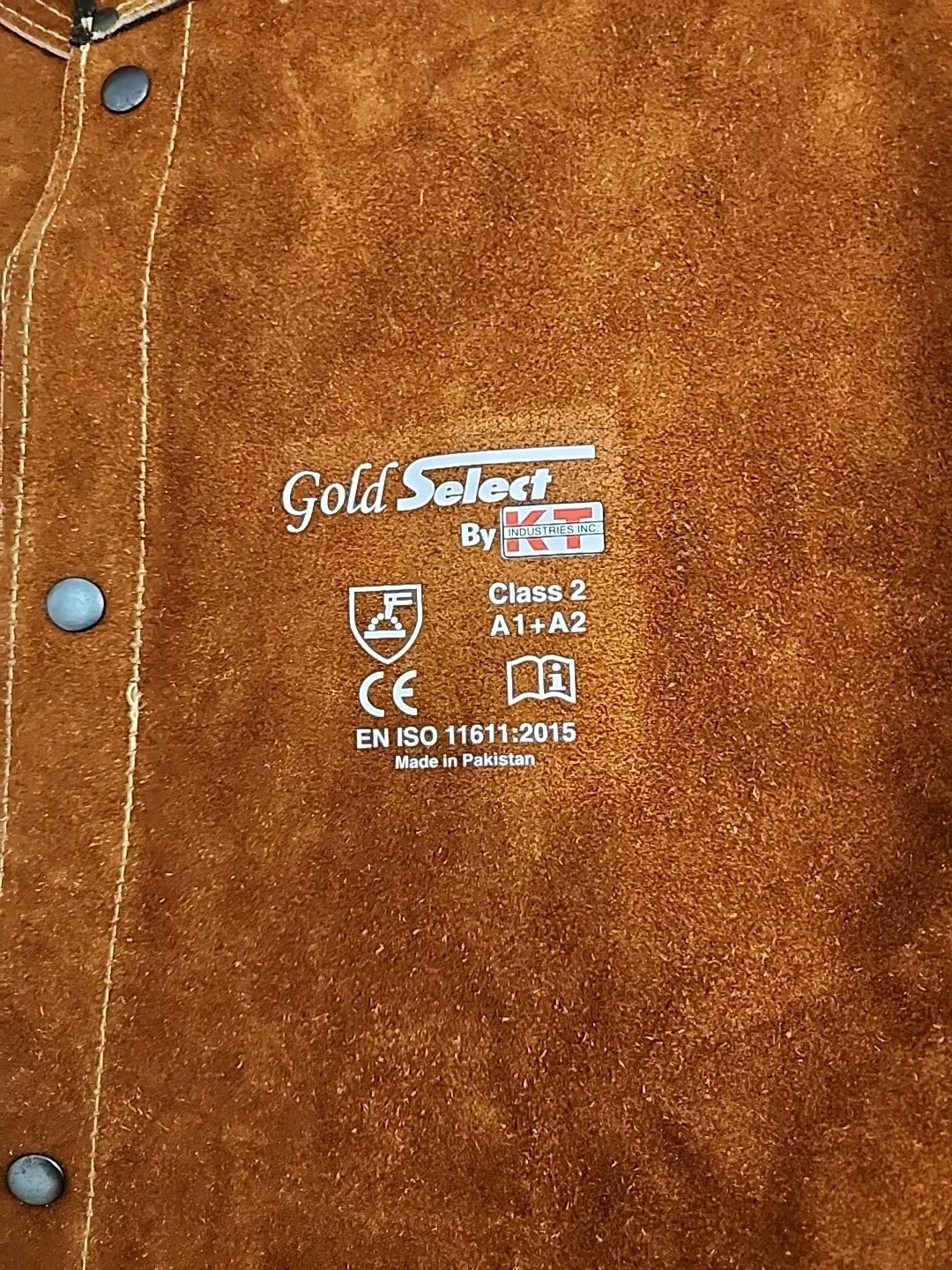 Unknown Brand Leather Welding Jacket