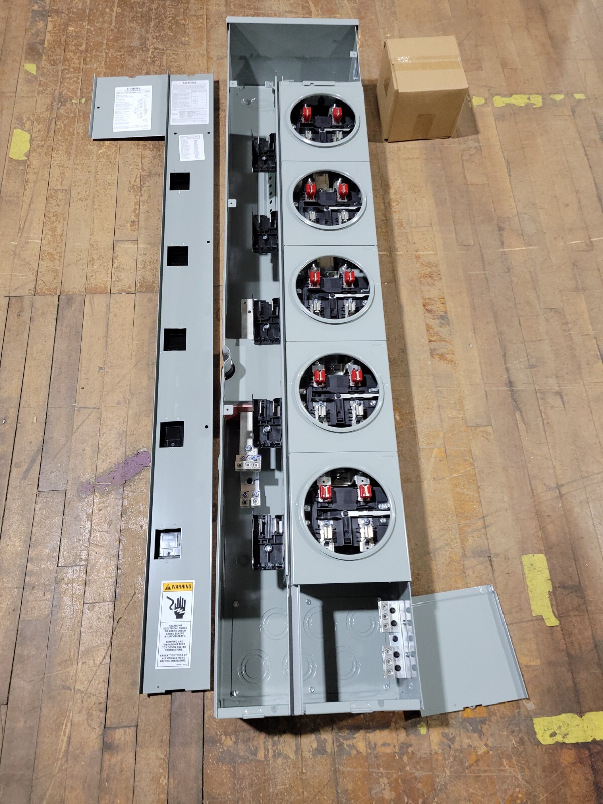 Siemens WMM51125 Power Mod Modular Metering System Meter Stack 125 A 240 VAC