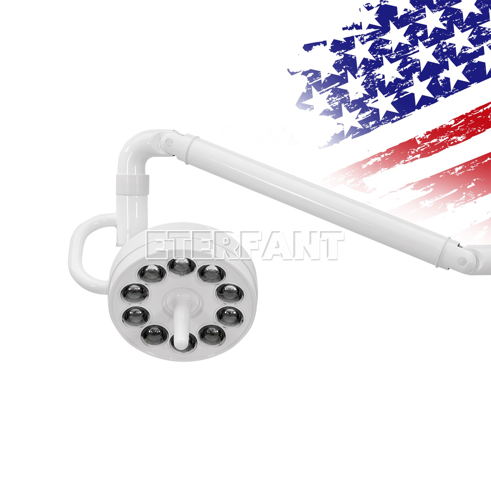 ETERFANT Dental LED Oral Surgical Lamp Induction Light Exam Operating Lamp US