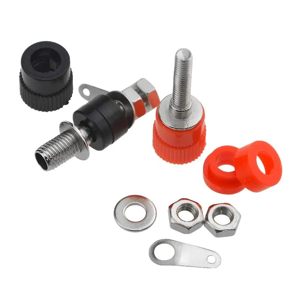 10/30 PCS Binding Posts Terminals 4mm Banana Plug Socket 4mm Terminal Connector