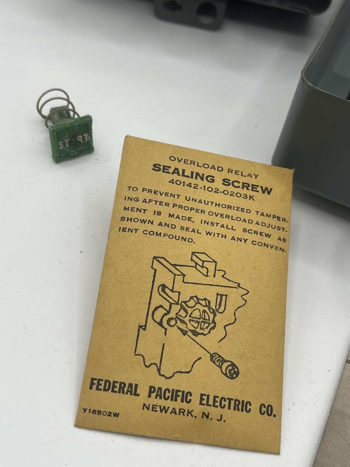 Federal Pacific FPE GA 4000 A5 Magnetic Motor Starter Contactor NOS 5.4-9.4A