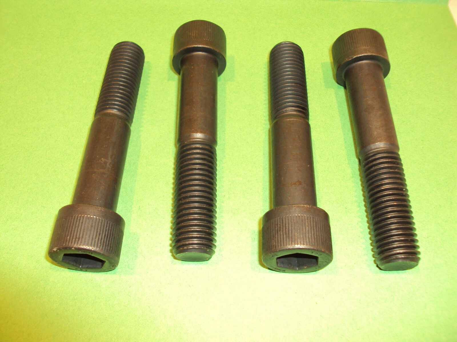 Four Unbrako 3/4-10 x 4″ Socket Head Cap Screw 1960 Series ASTM A574