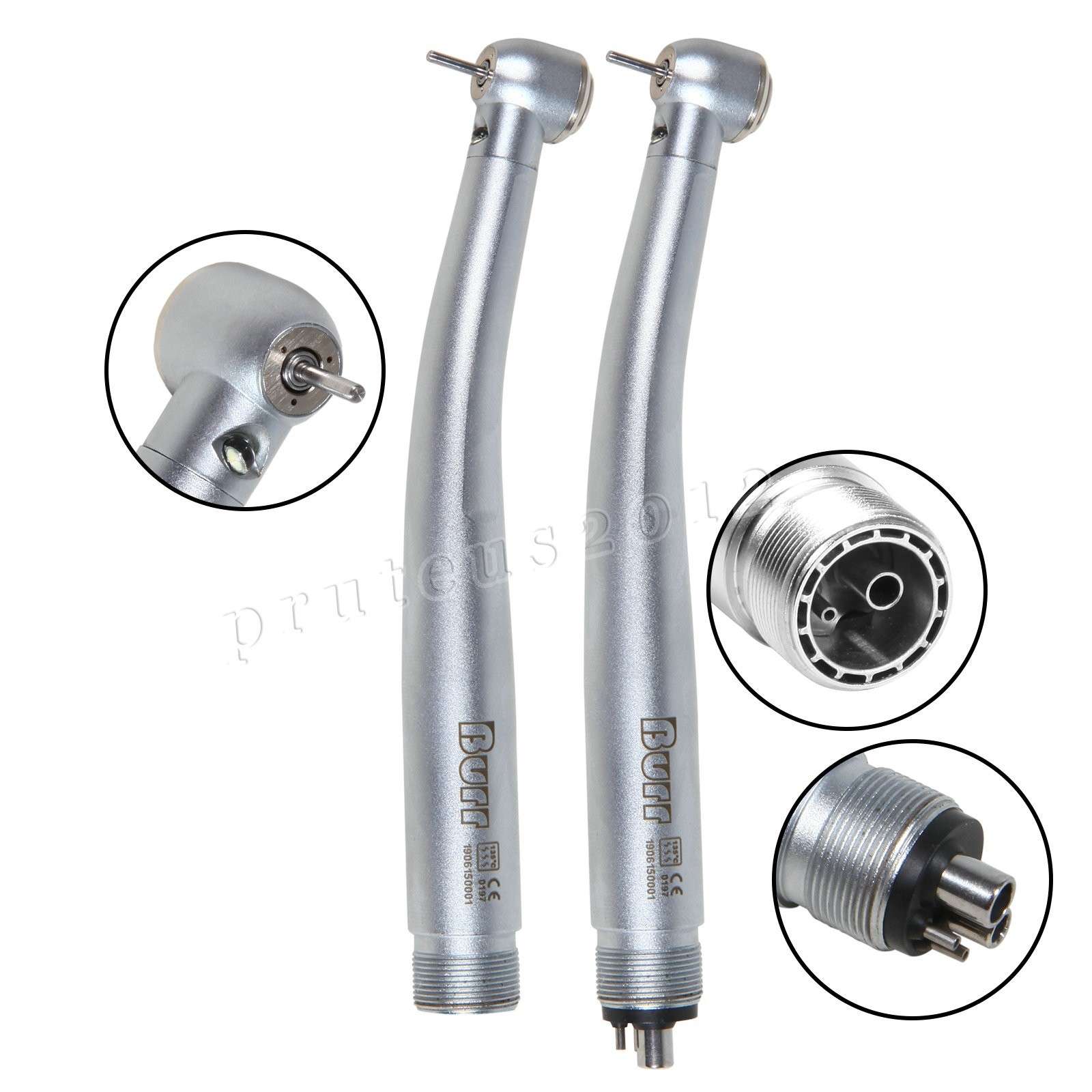 Dental Fiber Optic LED E-generator high speed handpiece 4HOLE/2HOLE NSK Style