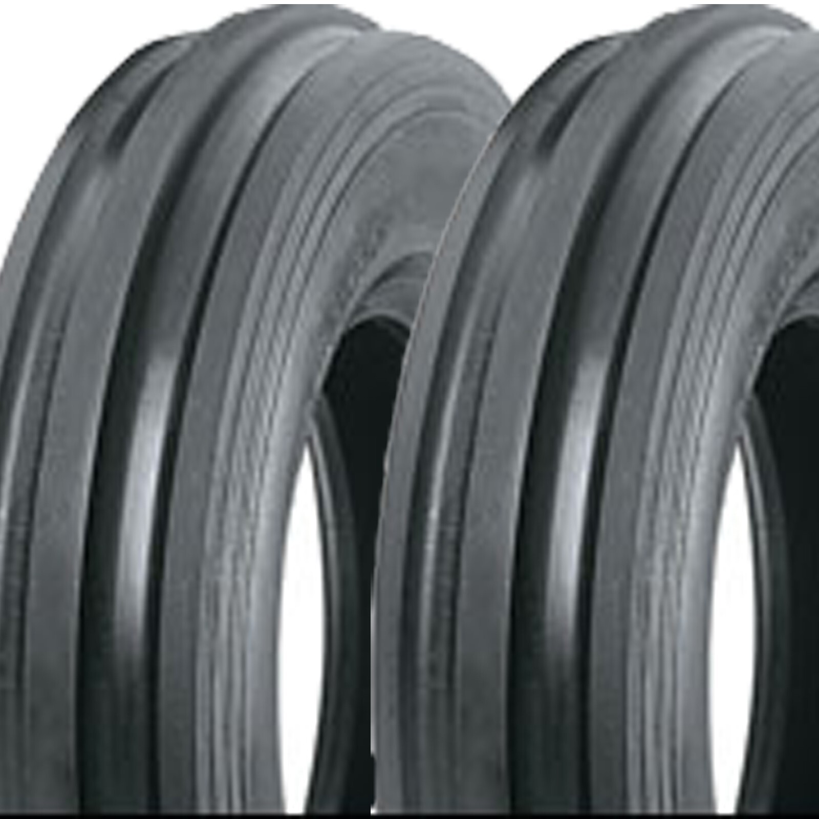 3.50-6 HAY TEDDER TIRE 350-6 3.50×6 350×6 410/350-6 Ag Tri 3 Rib F-2 – TWO TIRES