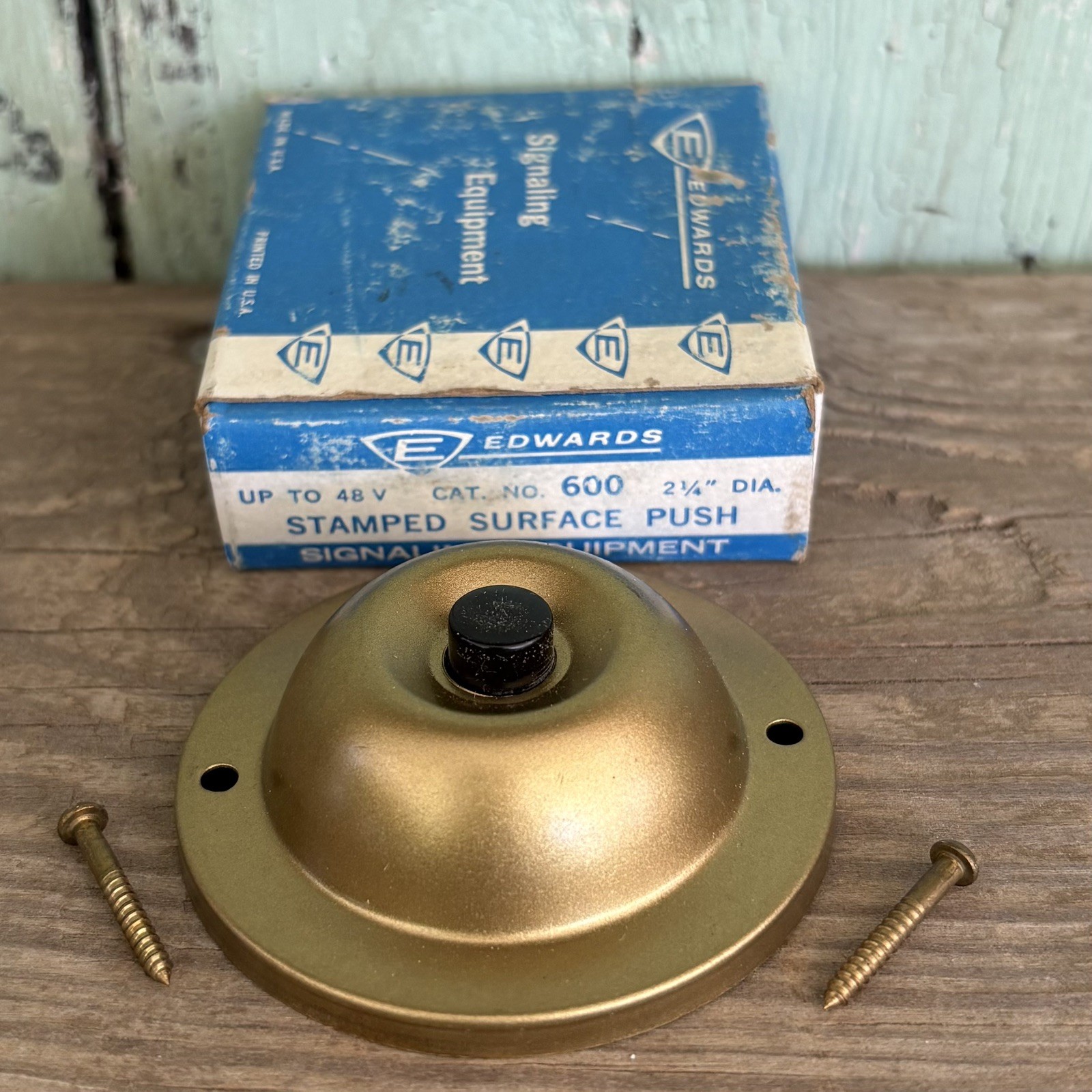 Lot of 4 Electrical Signaling Devices Tonepak, Edwards, unbranded, new old stock