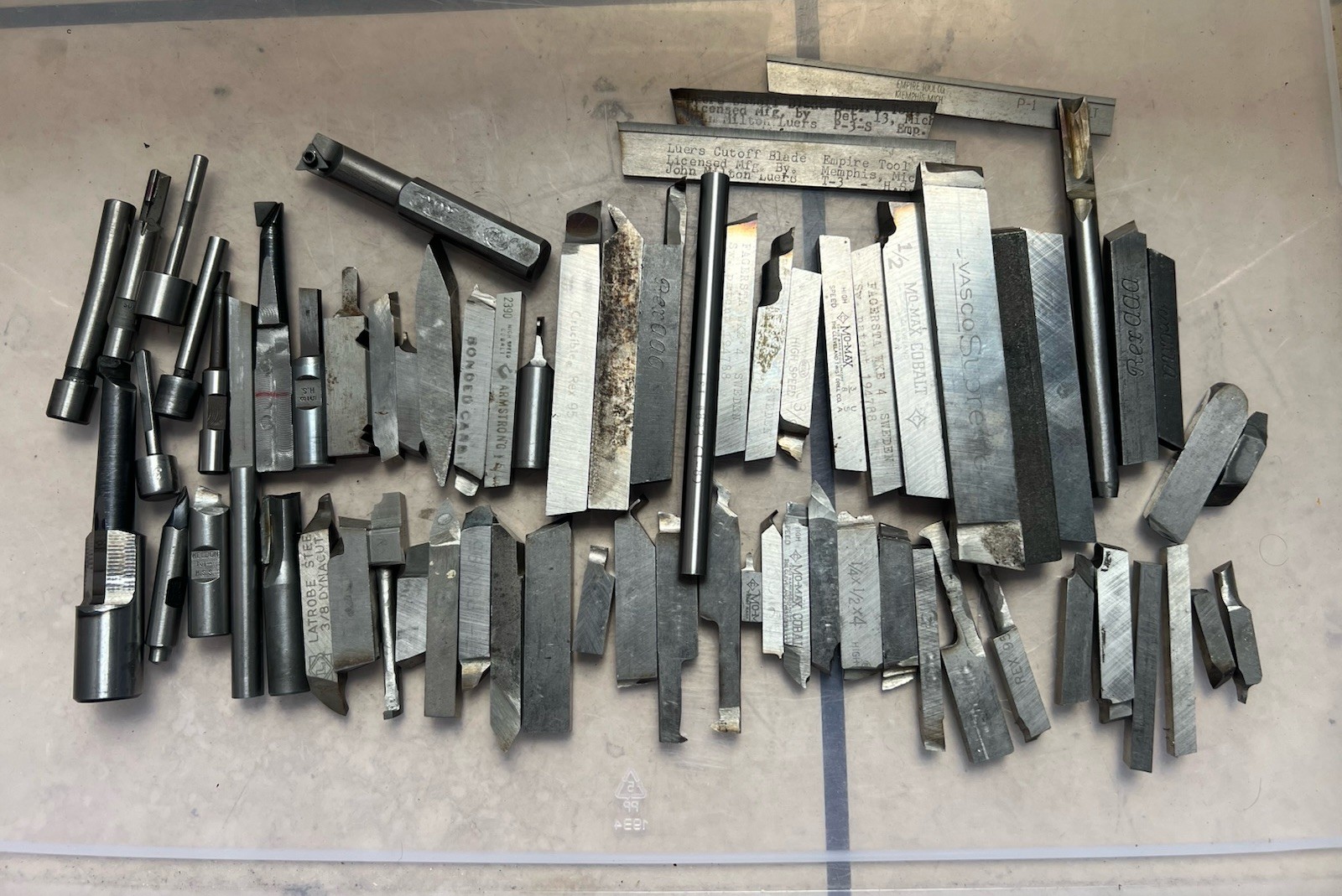 Lot Of Lathe Tool Bits HSS Cobalt Mini Boring Bars + More Machinist Tools