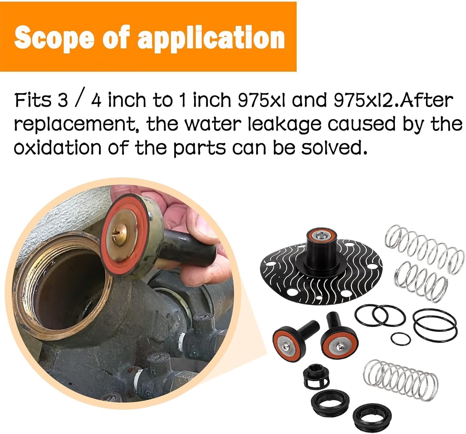Durable Backflow Repair Kit for Zurn Wilkins 975XL & 975XL2 – Easy Install